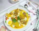 Gambar langkah 5 resipi Lontong Sayur Cap Go Meh.