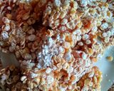 Gambar langkah 2 resipi Cheezy Cornflakes Chicken Crispy.