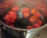 A picture of step 2 of Balsamic cooked tomato.