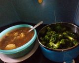 Foto langkah ke 5 dari resep Brokoli Siram Cah tofu.