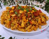 عکس مرحله 10 از دستور ماکارونی سبزیجات😋