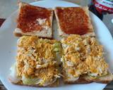 Carrot and chicken cheese sandwiches / healthy and tasty recipe step 2 photo