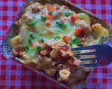 Gambar langkah 8 resipi Mac & Cheese Bolognese ✨🌸.