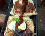 গ্ৰীল্ড এগ স্যান্ডউইচ (grilled egg sandwich recipe in Bengali) রেসিপির ধাপ 5 ছবি