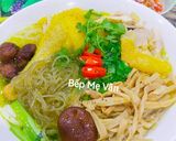 Hình bước làm 5 của món Miến Dong Gà Ta(Ức Gà) Nấu Với Măng Khô Đặc Sản Tây Bắc