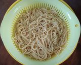 Hình bước làm 2 của món Tomato Bacon Spaghetti