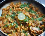 A picture of step 7 of Leftover chapati chivda authentic.