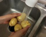 A picture of step 1 of Fried Potatoes Japan My Country Style.