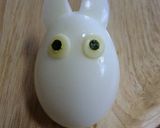 A picture of step 12 of Small Totoro Made with Quail Eggs for Charaben.