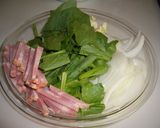 A picture of step 1 of Simple Home-Made Quiche without Heavy Cream.