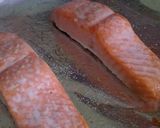 A picture of step 4 of Vickys Grilled Salmon with Tomato & Avocado Salsa GF DF EF SF NF.