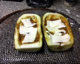 A picture of step 5 of LuBella's Stuffed Eggplant Parmigiana.