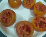 A picture of step 1 of Tricolour Stuffed Tomatoes.