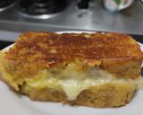 Foto del paso 7 de la receta: Sándwich🥯hawaiano🥓en pan de plátano🍞🥯🍍