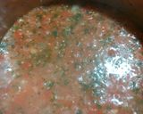 A picture of step 3 of Portuguese rice.