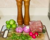 Foto del paso 1 de la receta: Ceviche de Carne 🇪🇨