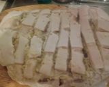 A picture of step 1 of Pernil (pork picnic shoulder).