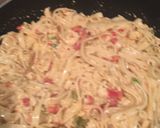 A picture of step 1 of Cheesy Chicken Spaghetti.