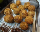 A picture of step 6 of Taro Root Potato Croquettes.