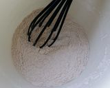 A picture of step 2 of Vickys Pumpkin Chocolate Marble Loaf GF DF EF SF NF.