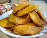 A picture of step 4 of Aloo ke Pakoray.