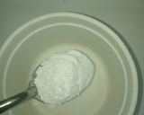 A picture of step 1 of Vanilla Custard.