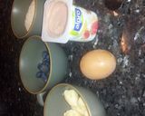 A picture of step 1 of Blueberry Pancakes.