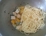 A picture of step 6 of Chilled Pasta with Oranges, Scallops, and Mint.