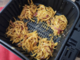 Bhajis de cebolla, receta india {en freidora de aire}