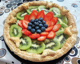 Foto del paso 8 de la receta: Tarta de fruta y crema (vegana)