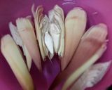 A picture of step 4 of Banana Blossom Curry.