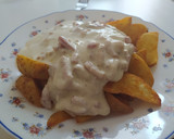 Foto del paso 5 de la receta: Patatas gajo a la carbonara