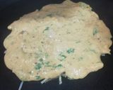 A picture of step 3 of Crispy Potato Lachha Chilla.