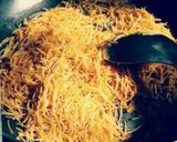 A picture of step 2 of Meethi sevaiya.