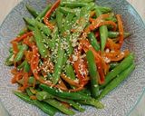 金沙四季豆的食譜步驟3照片