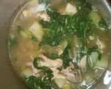 A picture of step 1 of Tinola Manok.