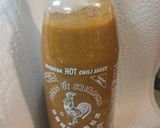 A picture of step 3 of Three Pepper Hot Sauce.