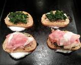 Healthy Grilled Brie Spinach Prosciutto Sandwich recipe step 2 photo