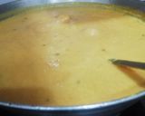 A picture of step 3 of Methi Pakoda Kadhi.