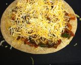 A picture of step 6 of Chicken Quesadilla.