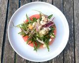 A picture of step 2 of Guarda la ensalada del verano – Spanish summer salad with a twist.