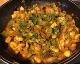 Une image de l'étape 16 de Sauté de légumes du jardin aux épices orientales.