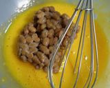 A picture of step 3 of The Gun Family's Natto Spaghetti.