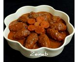 عکس مرحله 6 از دستور کوفته سماق کردی (کوفته مرغ کوردی)