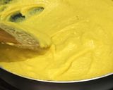 A picture of step 3 of खांडवी Khandvi.