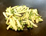 A picture of step 1 of Mushrooms babycorn Curry.