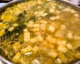 Zellerkrémleves, pirított kiflivel, sajtropogóssal recept fázis 5 fotója