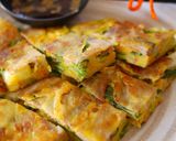 A picture of step 11 of From Tsuruhashi, Osaka - Mum's Joen with Green Onion or Chinese Chives.