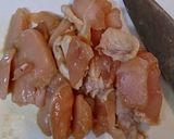 A picture of step 1 of Sweet-Salty Miso Chicken Breast and Spring Cabbage Stir-Fry.