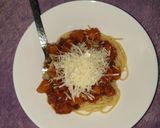Foto langkah ke 4 dari resep Spaghetti bolognese instan.